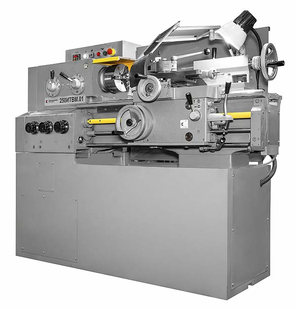 Загальний вигляд токарно-гвинторізного верстата 250итвм 250ітвм Загальний вигляд універсального токарно-гвинторізного верстата